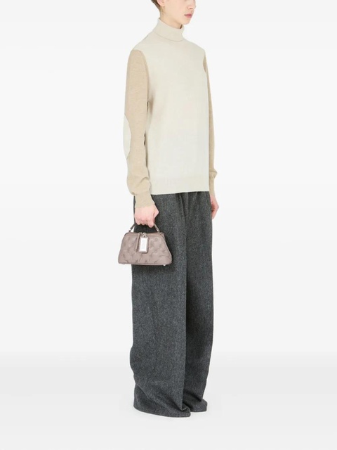 Maison Margiela Glam Slam leather shoulder bag - Neutrals - zdjęcie produktu nr 1