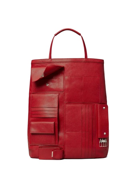 Tory Burch multi-pocket tote bag - Red - zdjęcie produktu nr 1