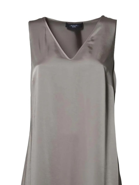 Weekend Max Mara v-neck dress - Grey - zdjęcie produktu nr 2