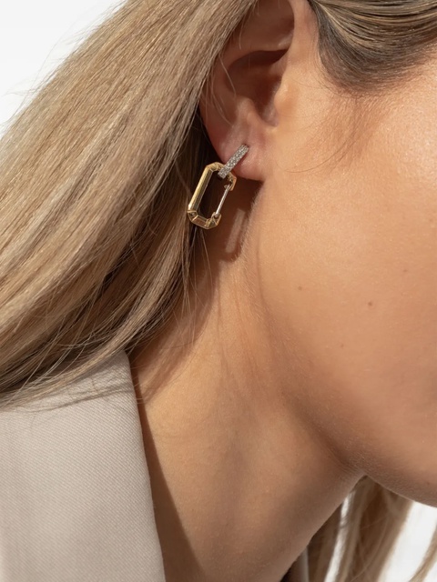 EÉRA 18K yellow gold small Chiara diamond earring - zdjęcie produktu nr 1