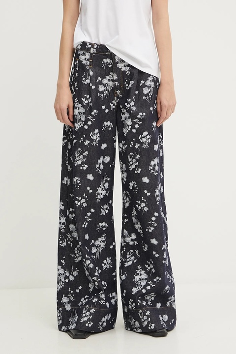 Karl Lagerfeld jeansy damskie kolor granatowy A3W10012 - zdjęcie produktu nr 1