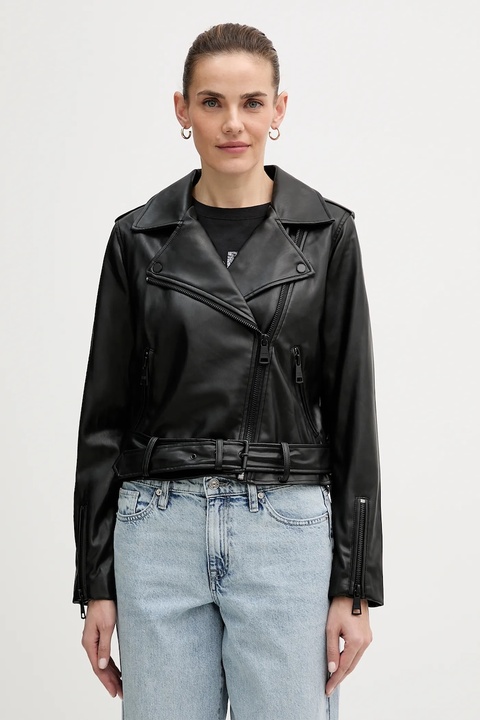 Dkny ramoneska kolor czarny przejściowa DJ4J6026 - zdjęcie produktu nr 1