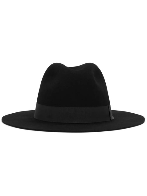 Dolce & Gabbana wool-blend fedora hat - Black - zdjęcie produktu nr 1