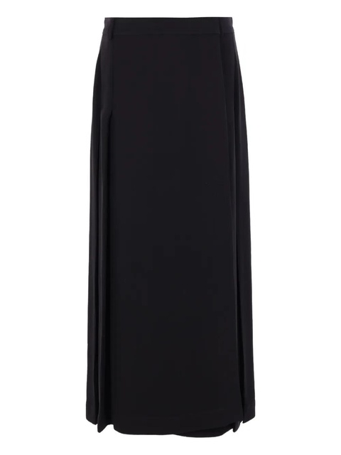 TOTEME belt-loop midi skirt - Black - zdjęcie produktu nr 1