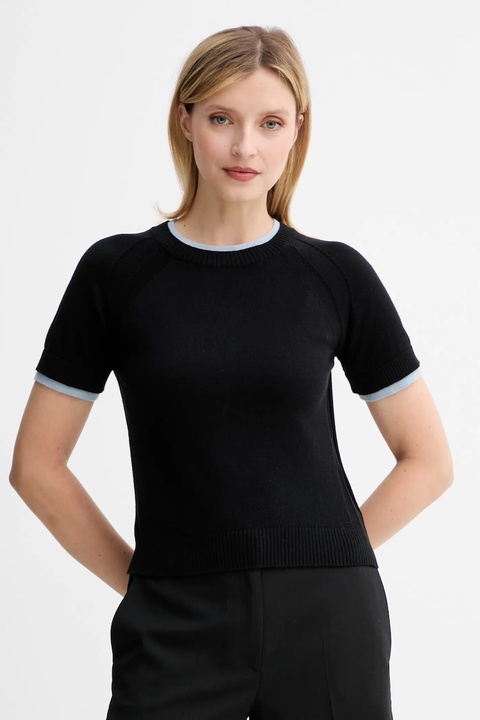 MAX&Co. sweter z domieszką kaszmiru damskie kolor czarny lekki 2526366083200 - zdjęcie produktu nr 1