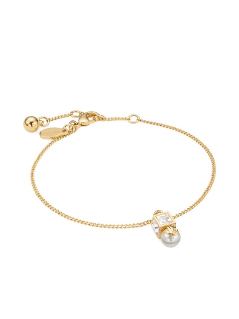 Jimmy Choo pearl cube bracelet - Gold - zdjęcie produktu nr 2