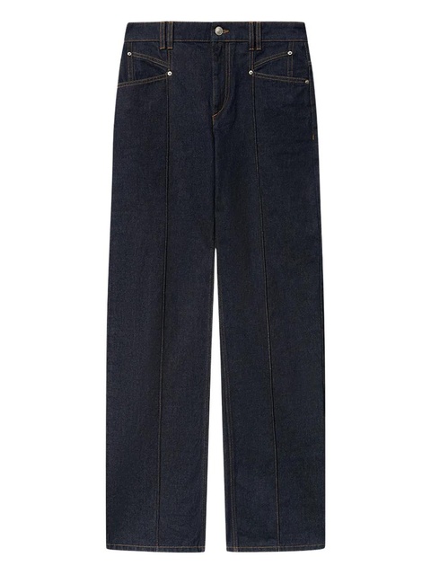 ISABEL MARANT Drolane seam flared jeans - Blue - zdjęcie produktu nr 1