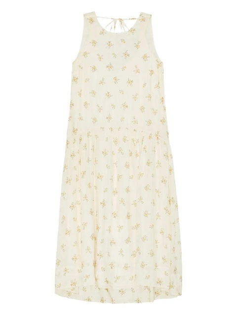 GANNI floral-print dress - Neutrals - zdjęcie produktu nr 1