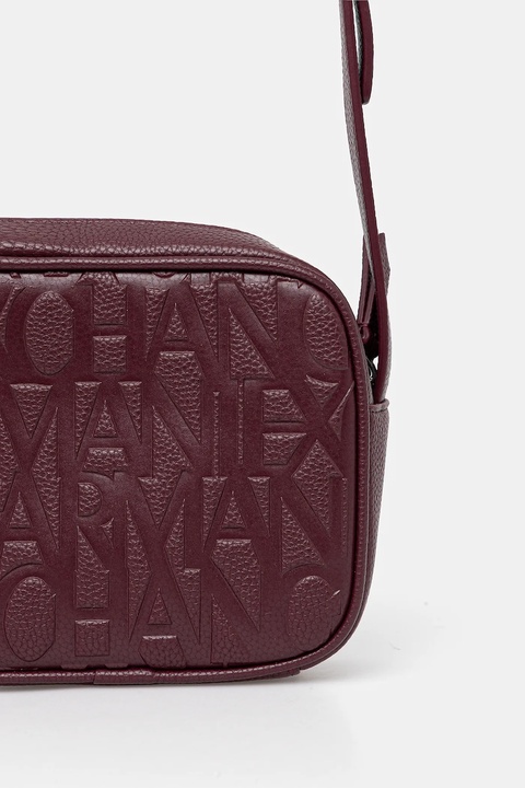 Armani Exchange torebka kolor bordowy XW001578 AF15774 - zdjęcie produktu nr 2
