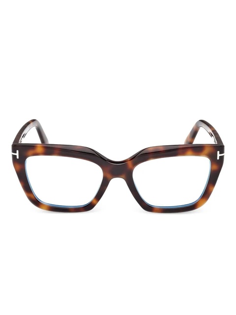 TOM FORD Eyewear square-frame glasses - Brown - zdjęcie produktu nr 1