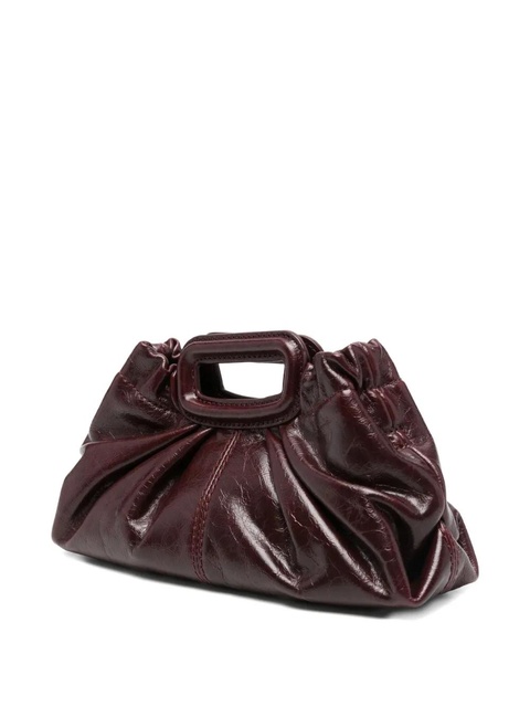 Maje crackled leather mini bag - Red - zdjęcie produktu nr 1