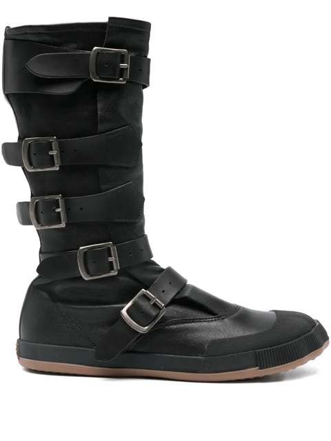 Vivienne Westwood buckle-strap leather boots - Black - zdjęcie produktu nr 1