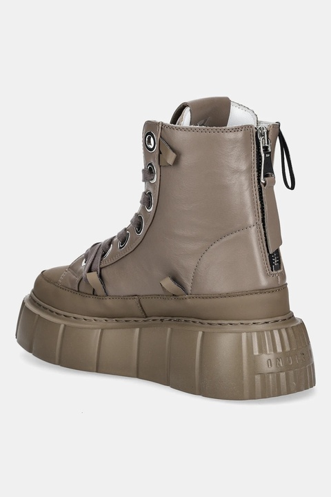 Inuikii trampki Leather Matilda kolor brązowy 1001.002.0042.163 - zdjęcie produktu nr 2