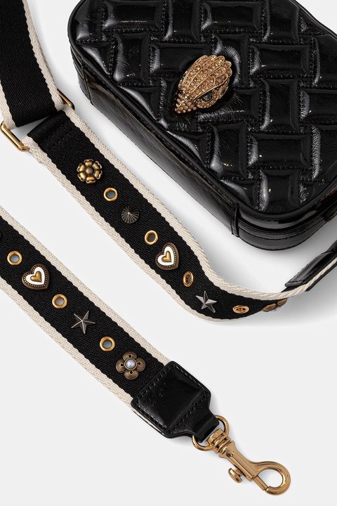 Kurt Geiger London torebka skórzana KENSINGTON kolor czarny 9078900319 - zdjęcie produktu nr 2