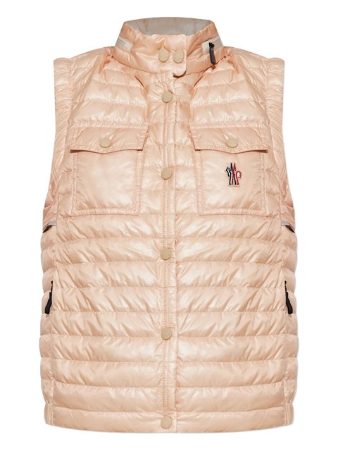 Moncler Grenoble Gumiane gilet - Pink - zdjęcie produktu nr 1