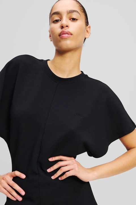 Karl Lagerfeld t-shirt damski kolor czarny A2W17061 - zdjęcie produktu nr 2