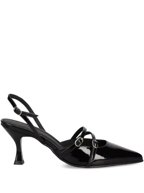 ALOHAS 75mm patent-leather slingback pumps - Black - zdjęcie produktu nr 1