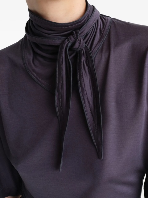 LEMAIRE Foulard blouse - Purple - zdjęcie produktu nr 2