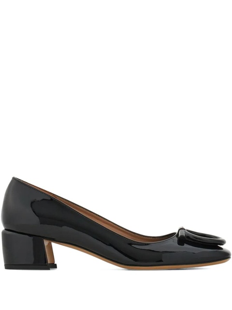 Ferragamo 40mm square-toe pumps - Black - zdjęcie produktu nr 1