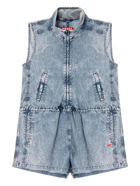 Diesel J-Annet denim sleeveless jumpsuit - Blue - zdjęcie produktu nr 1