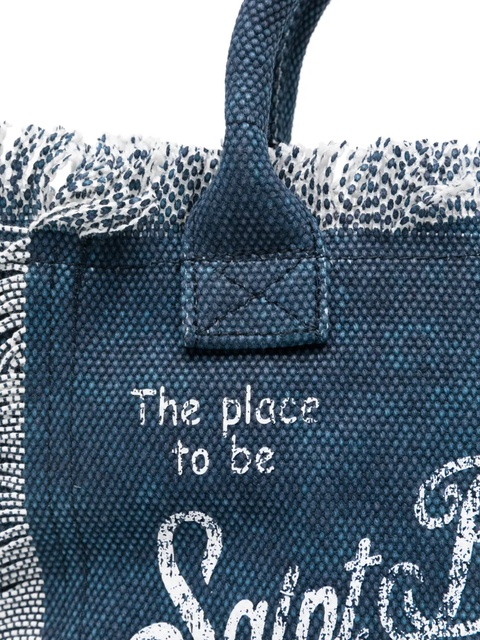 MC2 Saint Barth mini Vanity tote bag - Blue - zdjęcie produktu nr 2