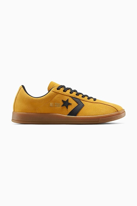 Converse sneakersy skórzane All Star Classic Trainer kolor żółty A15621C - zdjęcie produktu nr 1