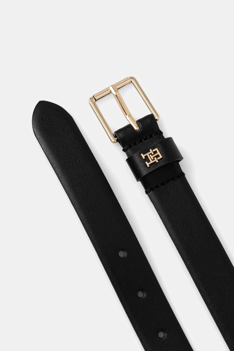 Tommy Hilfiger pasek damski kolor czarny AW0AW17756 - zdjęcie produktu nr 2