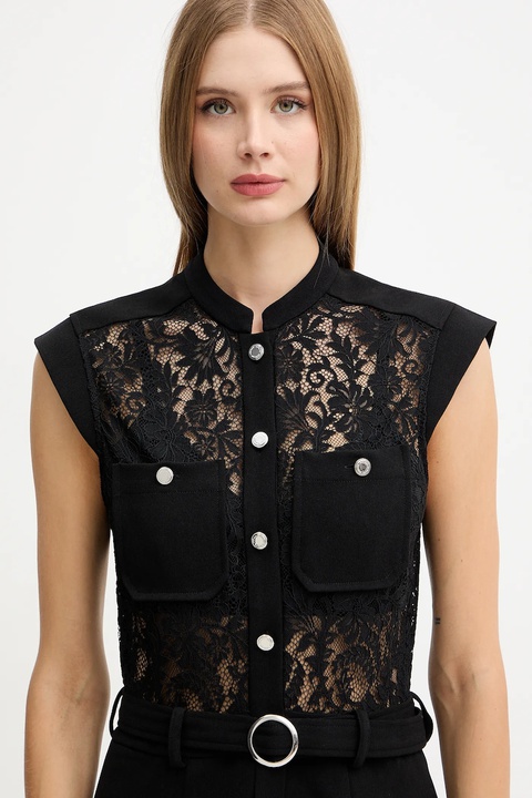 Morgan sukienka kolor czarny mini rozkloszowana RAGIKA - zdjęcie produktu nr 2