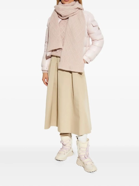 Moncler cable-knit sweater - Pink - zdjęcie produktu nr 1