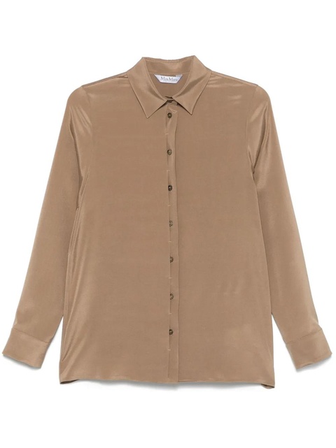 Max Mara Avion shirt - Brown - zdjęcie produktu nr 1