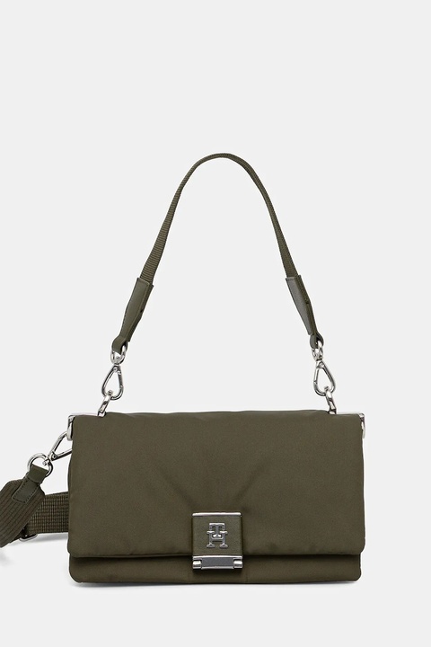 Tommy Hilfiger torebka kolor zielony AW0AW17725 - zdjęcie produktu nr 1