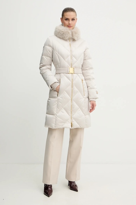 Marciano Guess kurtka puchowa ELLY kolor beżowy zimowa 5BGL38 7374A - zdjęcie produktu nr 2