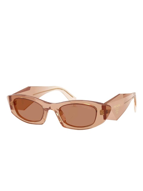 Prada Eyewear oval-frame sunglasses - Orange - zdjęcie produktu nr 2