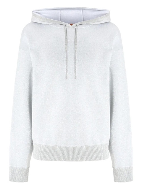 Missoni metallic-threading hoodie - Silver - zdjęcie produktu nr 1