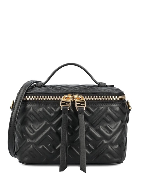 FENDI FF-monogram quilted cross body bag - Black - zdjęcie produktu nr 1