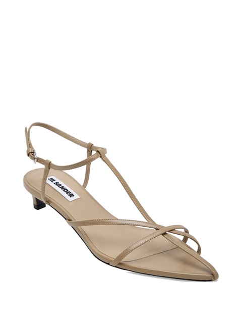 Jil Sander Cage pointed sandals - Neutrals - zdjęcie produktu nr 1