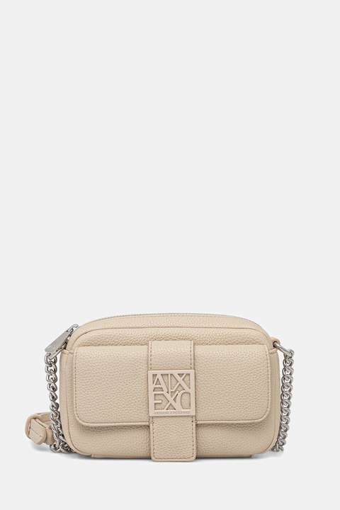 Armani Exchange torebka kolor beżowy XW000324 AF11902 - zdjęcie produktu nr 1