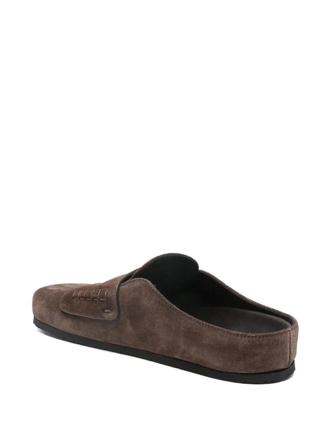 Jacquemus fringed suede mules - Brown - zdjęcie produktu nr 2