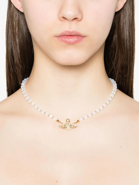 Vivienne Westwood Messaline choker necklace - Gold - zdjęcie produktu nr 2