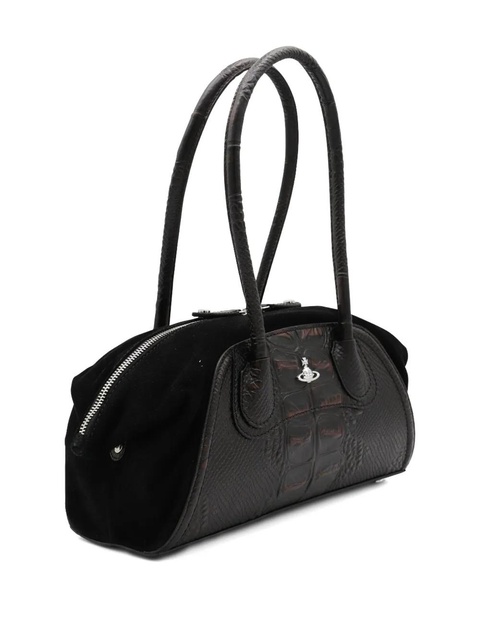 Vivienne Westwood crocodile-embossed shoulder bag - Brown - zdjęcie produktu nr 1