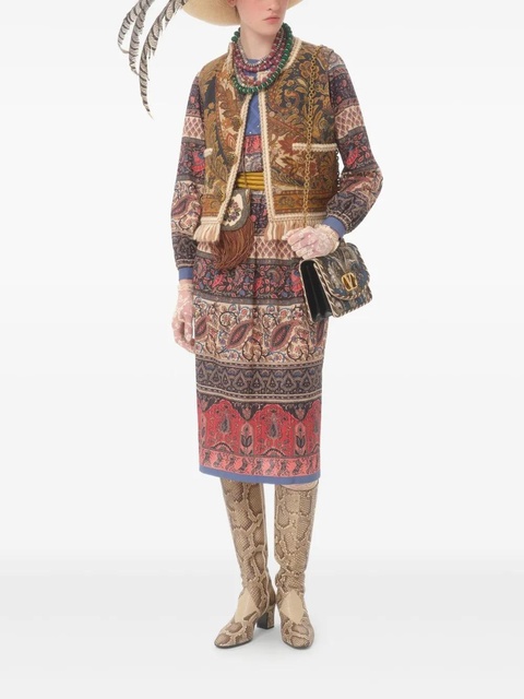 Valentino Garavani Voyage Imaginaire-print canapone vest - Neutrals - zdjęcie produktu nr 2
