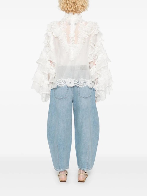 ZIMMERMANN Crush Heart blouse - White - zdjęcie produktu nr 2