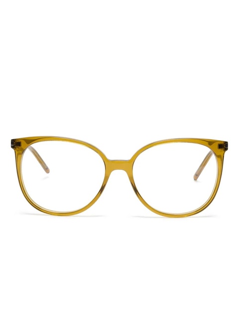 Saint Laurent Eyewear SL39 glasses - Green - zdjęcie produktu nr 1