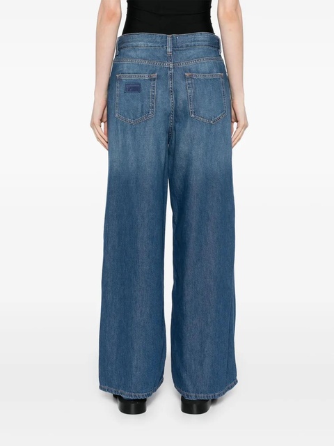 GANNI wide-leg jeans - Blue - zdjęcie produktu nr 2
