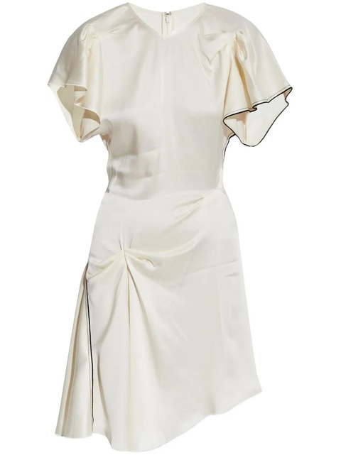 Victoria Beckham draped dress - White - zdjęcie produktu nr 1