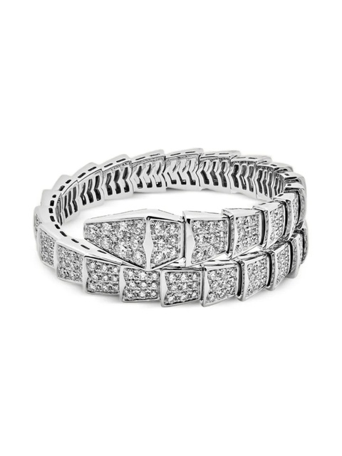Bvlgari 18K white gold Serpenti diamond bracelet - Silver - zdjęcie produktu nr 1