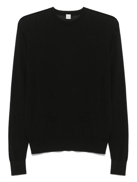 TOTEME crew-neck top - Black - zdjęcie produktu nr 1