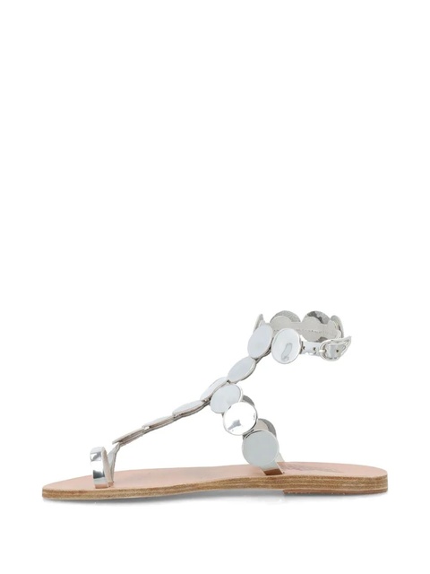 Ancient Greek Sandals Asteras leather sandals - Silver - zdjęcie produktu nr 1