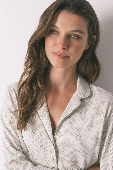 women'secret piżama bawełniana Snoopy damska kolor biały bawełniana 3132127 - zdjęcie produktu nr 2