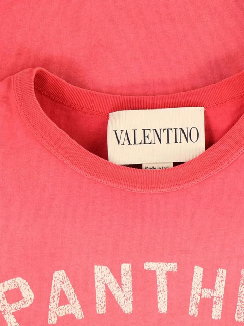 Valentino Garavani logo-print T-shirt - Red - zdjęcie produktu nr 2
